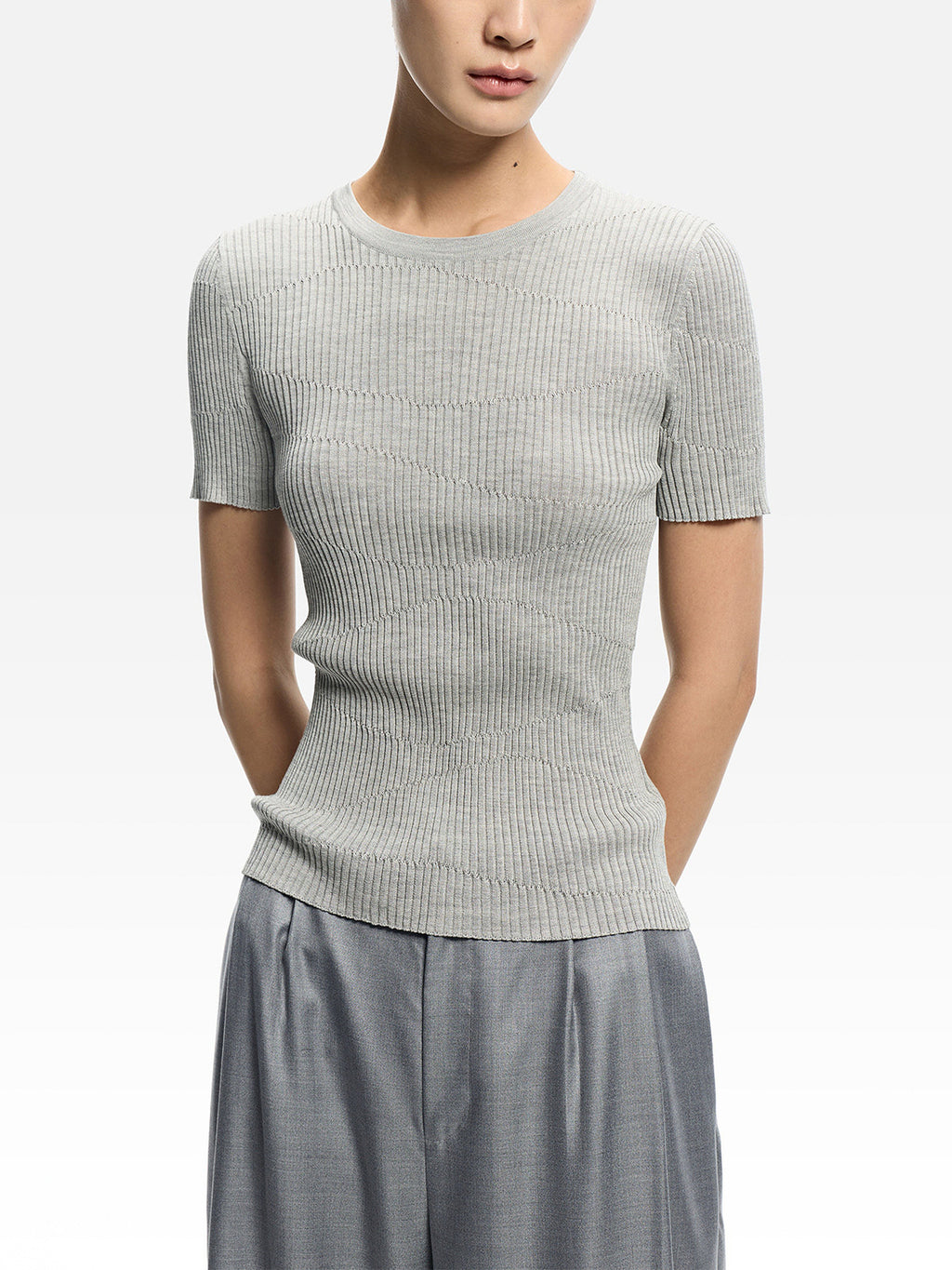 WTO 1 - Mulberry Silk Knitted Top