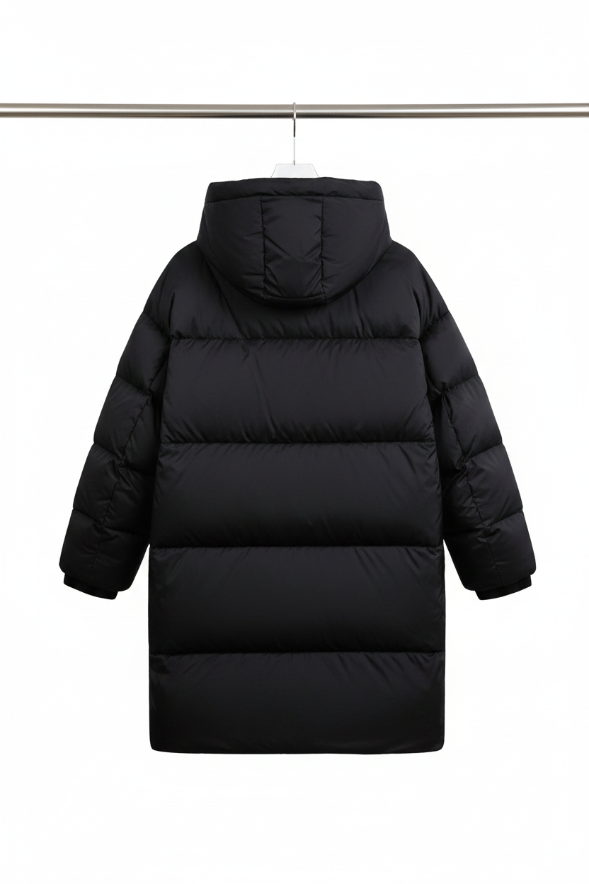 Black jacket back