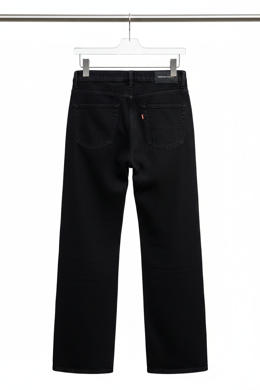 Black jeans back