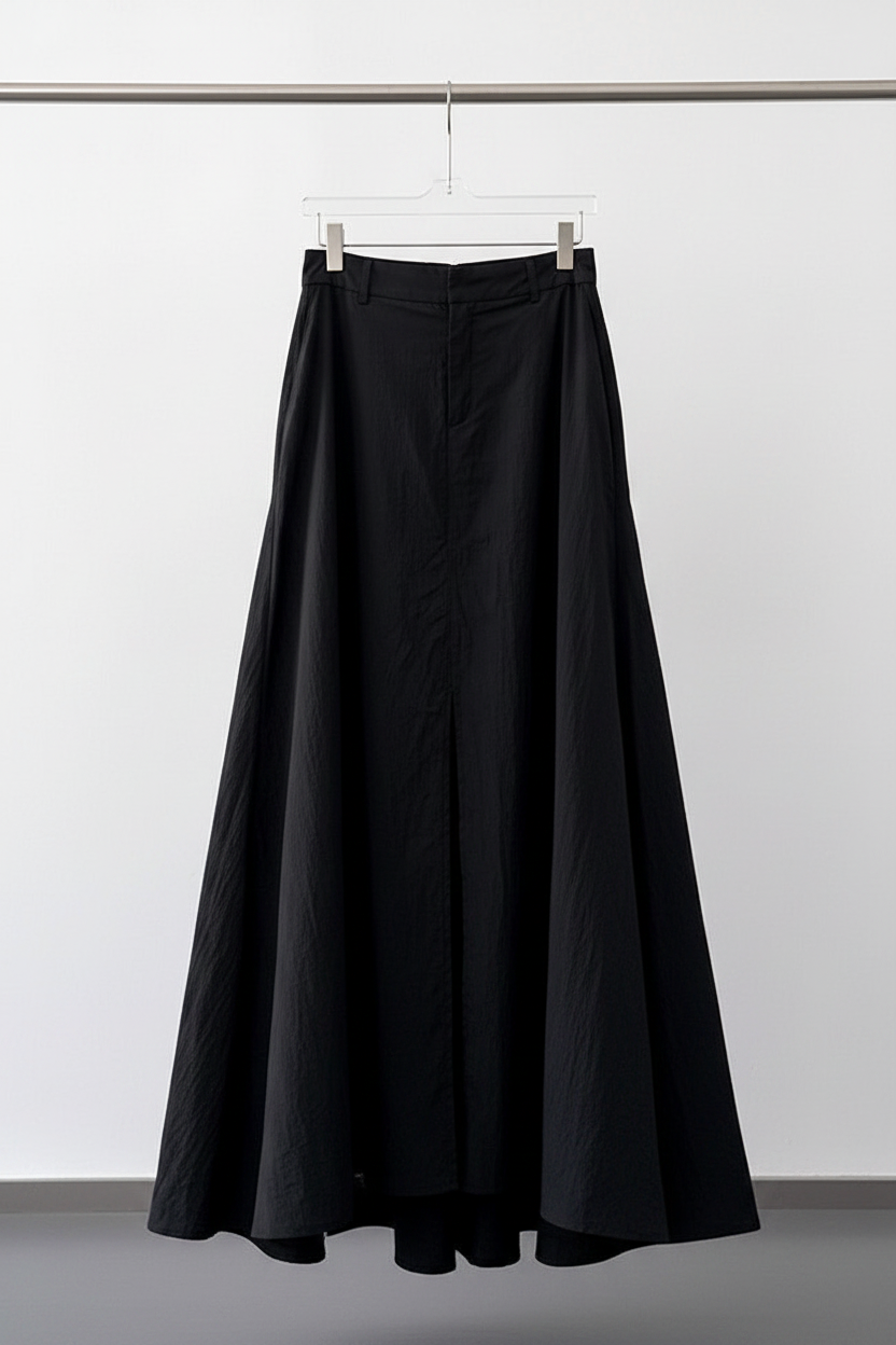Black skirt front