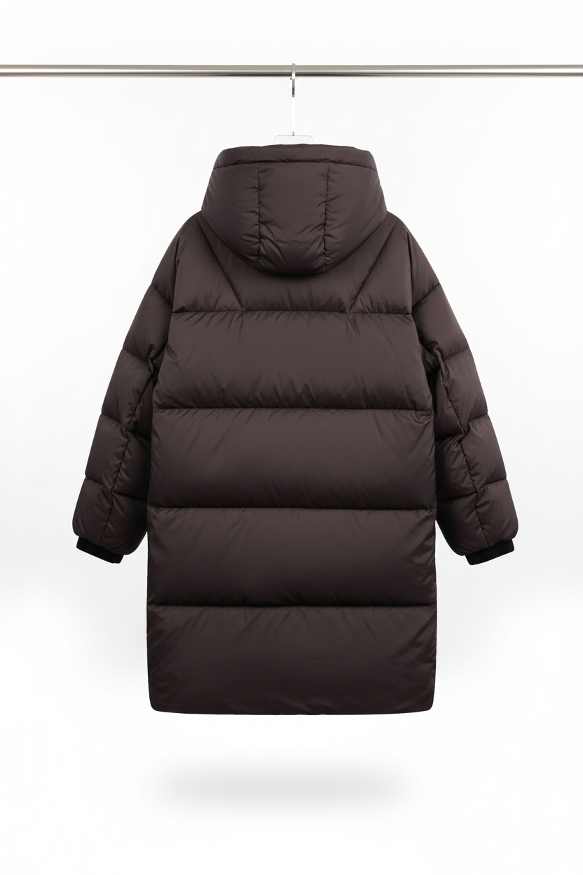Brown jacket back