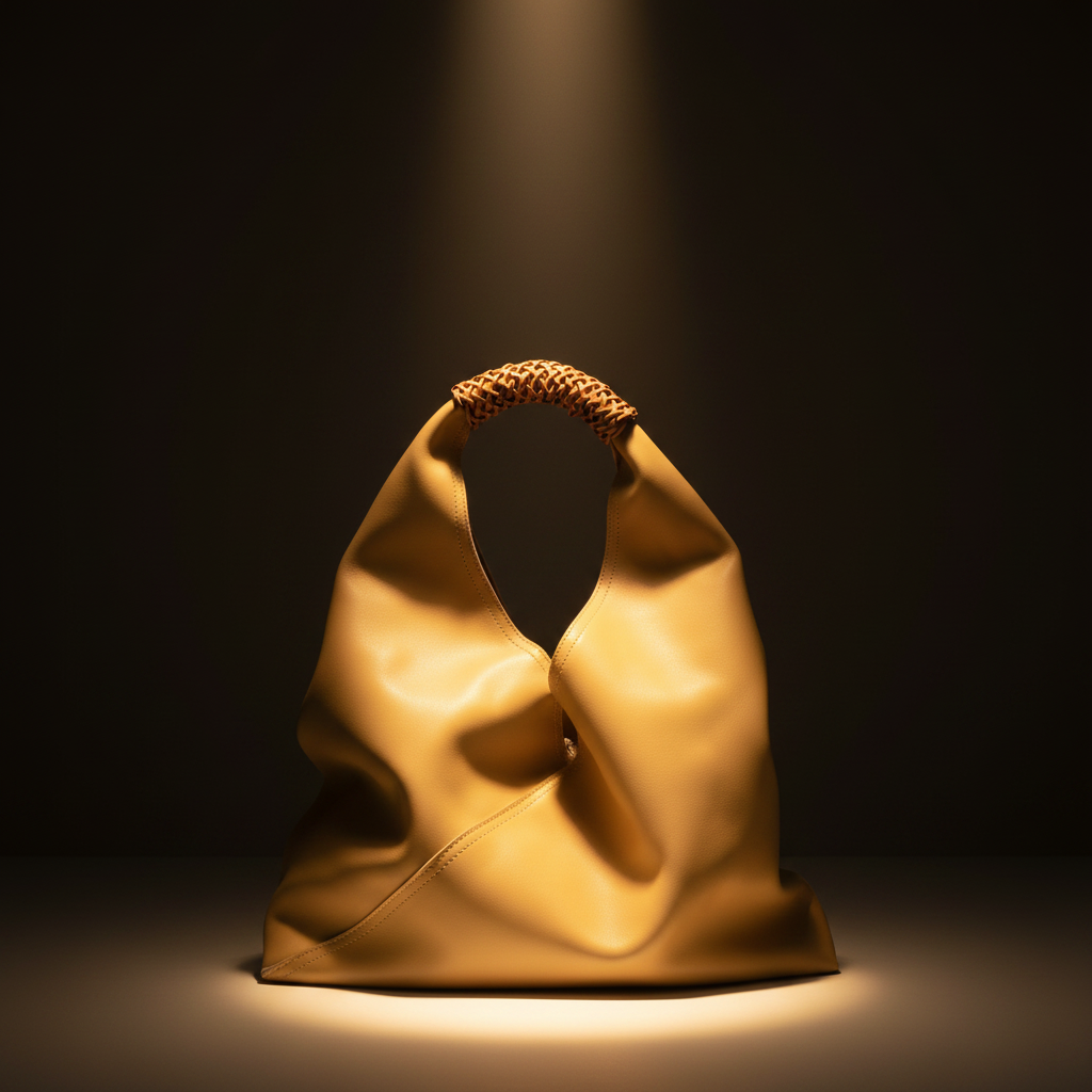 Cream hobo bag spotlight