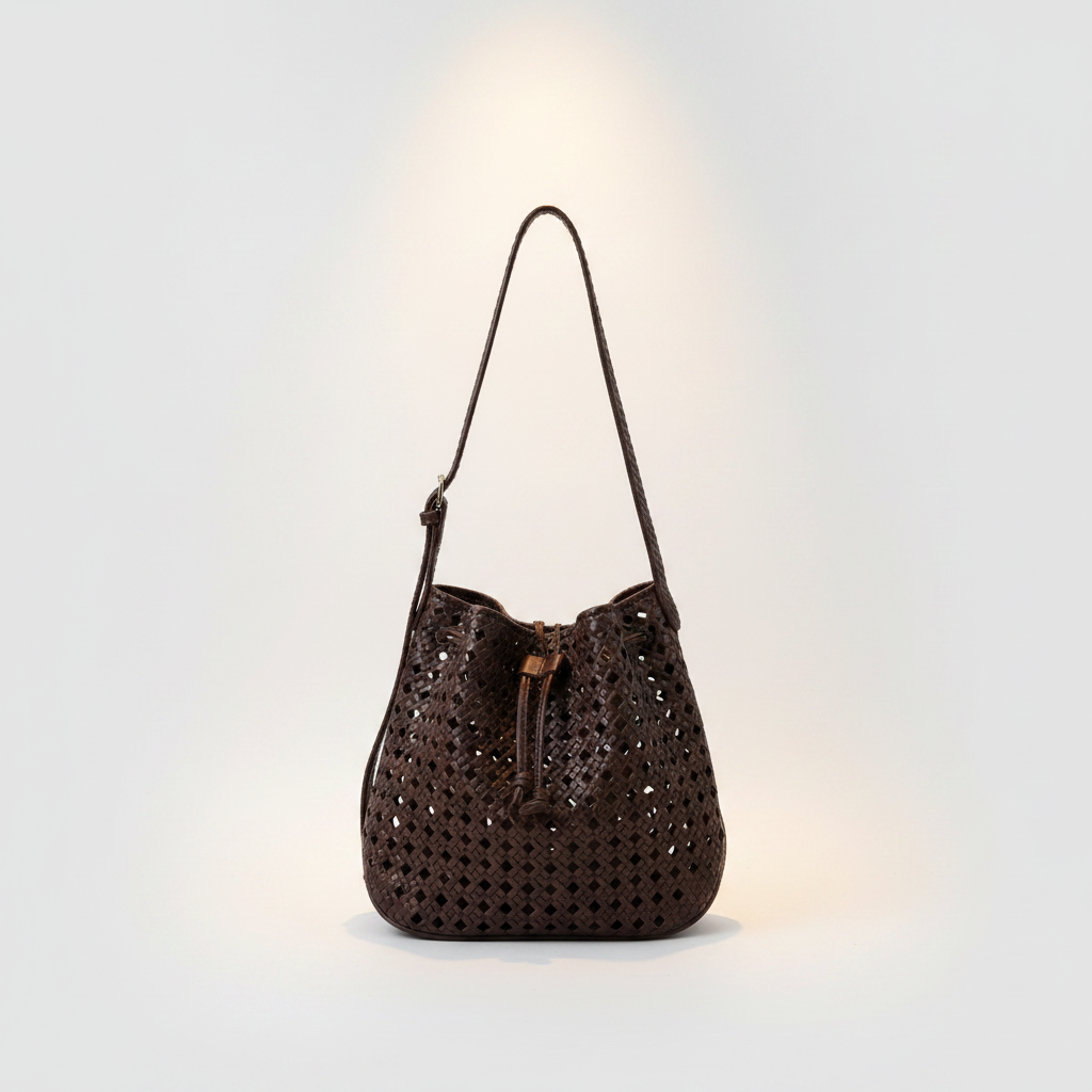 Dark brown bag
