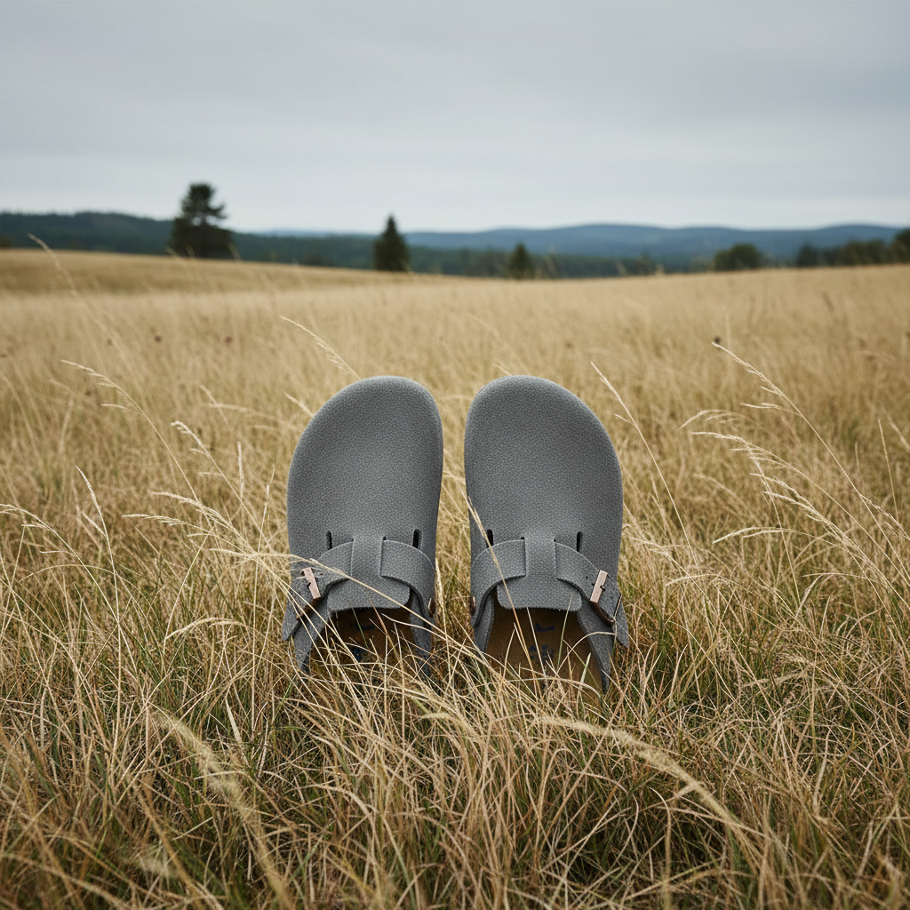Grey suede Scandic field