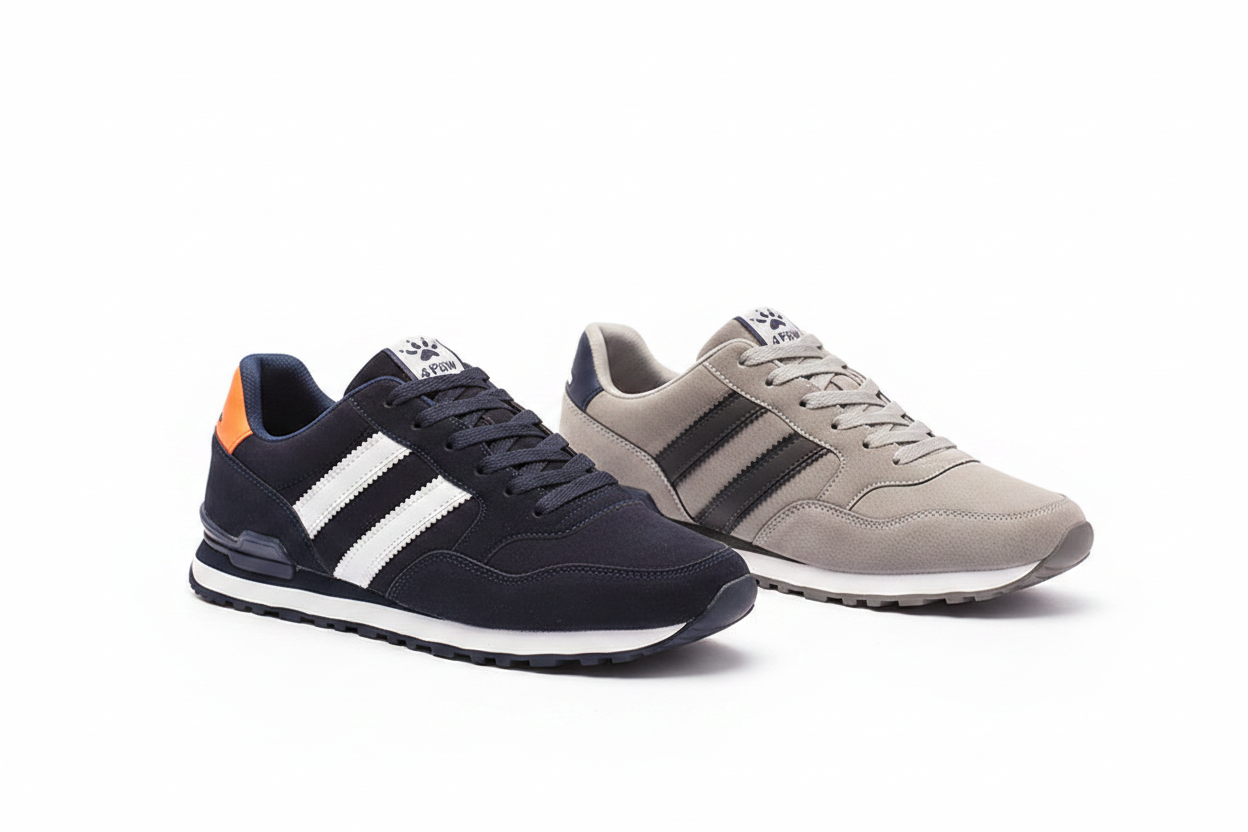 MSN 4 Paw Sneakers – Blue & Grey Combined