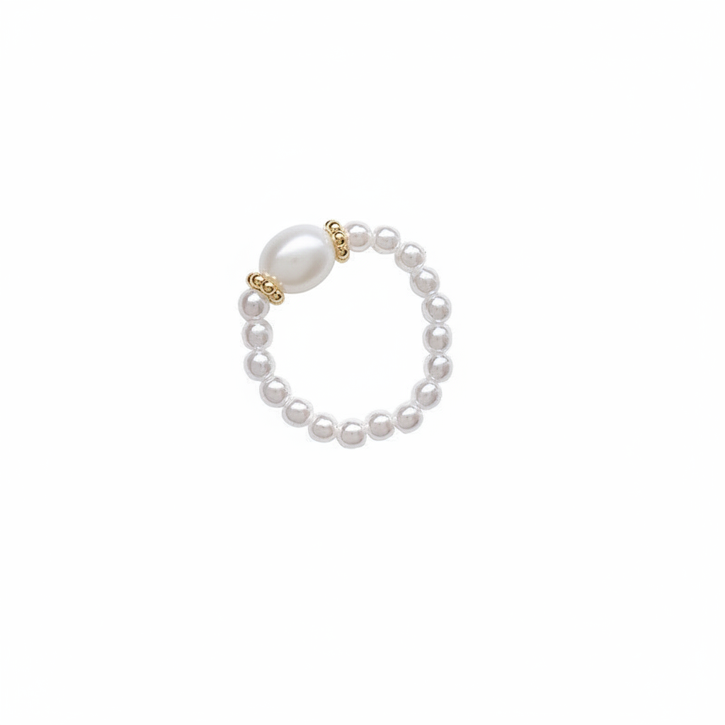 Pearl ring solo white variant